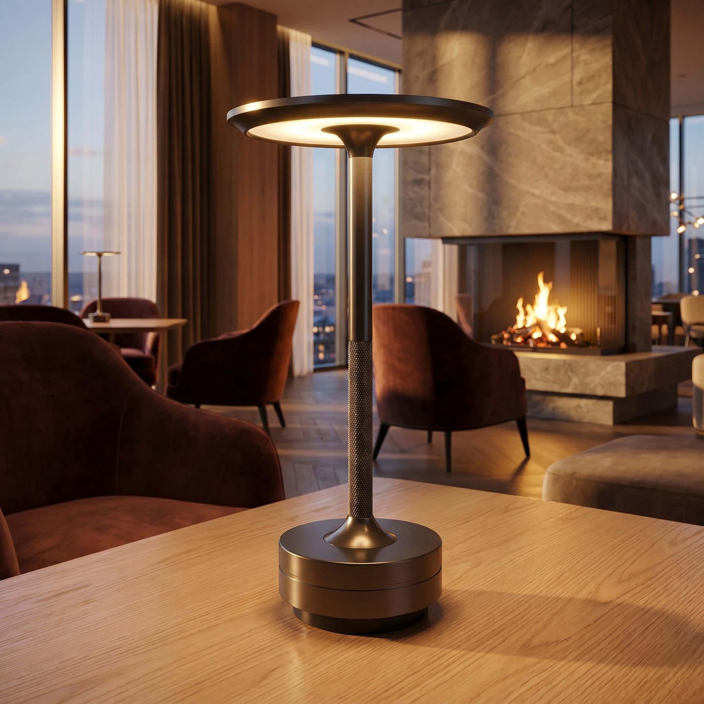 LED Column Tisch Lampe