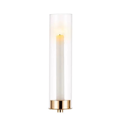Moderner Glas-Kerzenständer